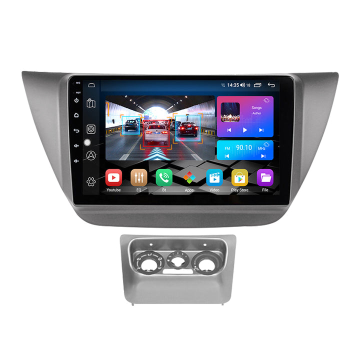 LEHX Pro 8 Core QLED DSP coche Radio reproductor Multimedia para Mitsubishi Lancer 9 CS 2000-2010 2 Din Android 12 Carplay estéreo GPS